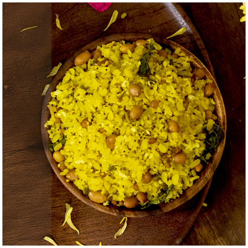 Poha with Lemon