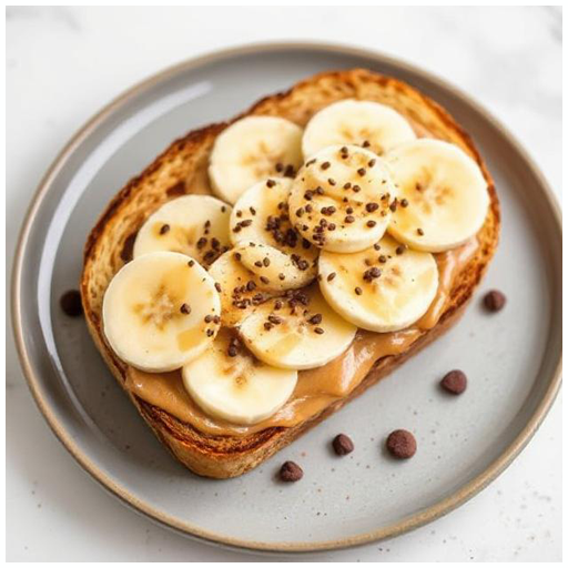 Peanut Butter Banana Toast