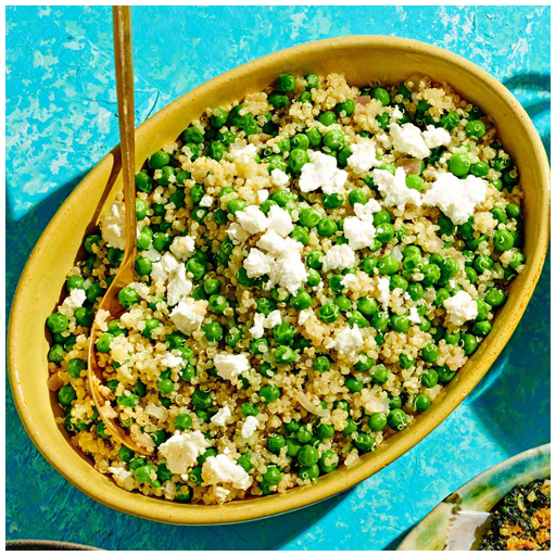 Quinoa Peas Lemon