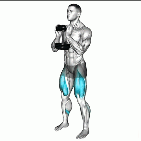 goblet squats, dumbbell exercises, total body strength, fitness, strength training