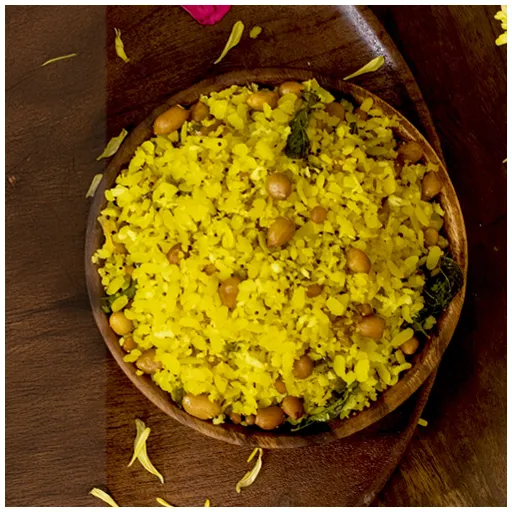 Poha with Lemon