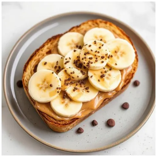 Peanut Butter Banana Toast