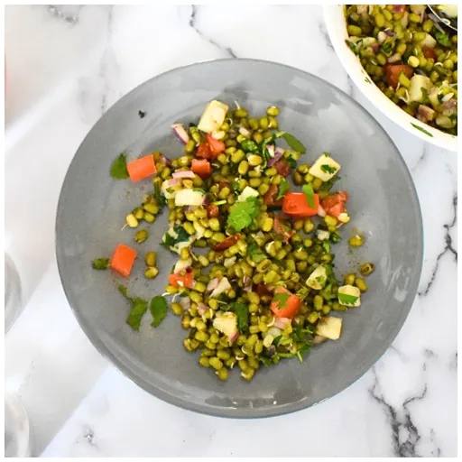 Moong Sprouts Chaat