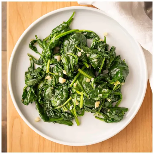 Spinach Garlic Toss