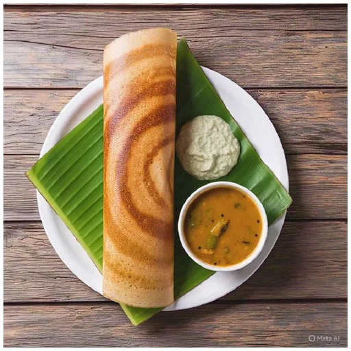 Dosa with Chutney